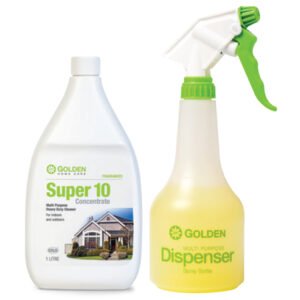 SUPER 10 – NETTOYANT TOUT USAGE est votre choix pour les travaux de nettoyage les plus difficiles.