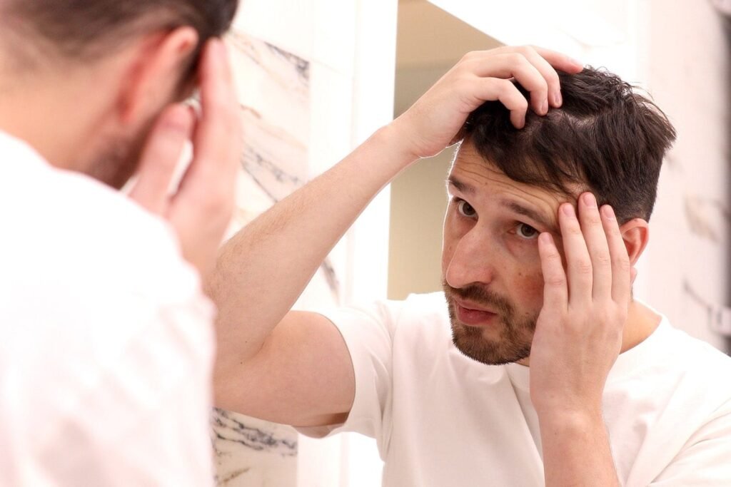 12. Changement des cheveux et du cuir chevelu
