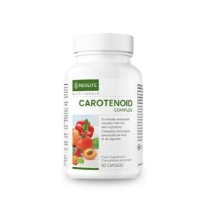 Renforcez votre immunité de 37% avec Carotenoid Complex de NeoLife. Une formule unique et cliniquement prouvée à base de 15 caroténoïdes naturels pour vos cellules.